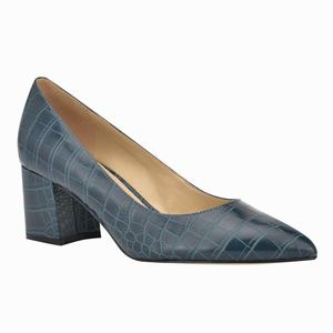 Nine West Tves Dress Pumps - Blue - Ireland (FE2409567)